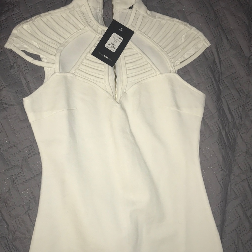 White Dress  - Fashion Nova - Bridal Shower Dress